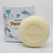 플루리 양태반 비누 100g 모공 각질 플라센타비누 양태반추출물2000ppm함유, 100g 1개