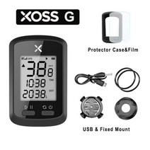 자전거 속도계 XOSSG + 컴퓨터 무선 GPS 블루투스 사이클 추적기 방수 로드 바이크 MTB 주행 거리계, 중국, G 케이스 필름