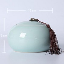 도자기 유골함 항아리 유골 세라믹 장례식 유품 화장, Large B