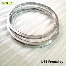 1M 투과성 1J85 퍼멀로이 스트립 0.2-0.6mm 어닐링 철 니켈 합금 벨트 CT 전류 이륙 마그네틱 링 코어 용, [01] T x W x L, [08] 0.6X10X1000MM