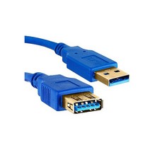 USB 3.0 M/F 연장케이블 연결선 PC연결, 1.8m