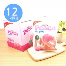 쥬시 피치 소프트 젤리 100g x12개, 12개