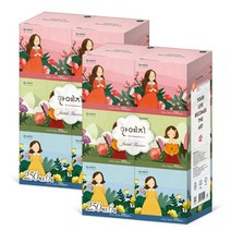 한예지 [한예지] 캐릭터 미니 미용티슈 250매 6입 2팩, 단품