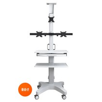 EZ AMSC-210 알루미늄 이동식 모니터거치대 즐거운 쇼핑
