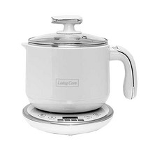리빙코아 멀티쿡 1.8L 전기쿠커 전기냄비 라면포트 전기찜기, 멀티쿡-아이보리