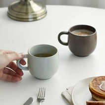 에라토 시에 머그 국내제작 홈카페 미니 머그잔 210ml, 01.포그(아이보리)