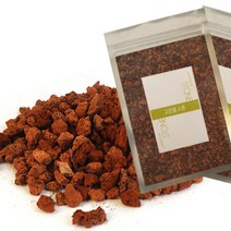 고운물 스톤 화산사 레드 1L (어항바닥재 여과재) .미미네아쿠아