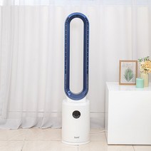 날개없는 선풍기/LED 터치방식 디스플레이/리모컨/좌우회전/3단 바람세기