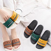 투톤컬러 이빨요정 중학교 교실용 슬리퍼 산책용 공방