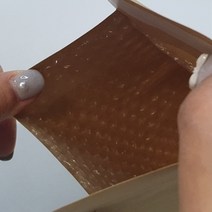 뽁뽁이 에어캡 내장 크라프트 종이안전봉투 택배 중 10p