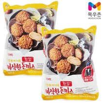 목우촌 바삭한 한입돈까스 500gx2개, 1개