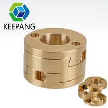 Kee Pang T8 Z-Axis Screw 16mm Oldham Coupling for vz bot BLV 3D 프린터 부품 핫 베드 T8 리드 스크류 커플러 커플러, free