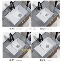 세면기 도자기 세면대 빨래대야 빨래판달린 물탱크 베란다 세탁조 세면대하부 입식 세 Wstug 증정, T08-G64싱글그릇 진수시키다, 선택하세요