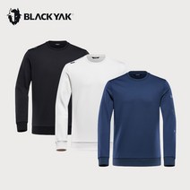 블랙야크 M파인더티셔츠 남성 겨울 기모라운드 맨투맨티셔츠 긴팔 등산복 1BYTSW1904