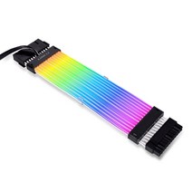 리안리 STRIMER PLUS V2 RGB 24핀 케이블 PW24-PV2 0.22m, 1개