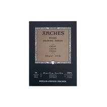 뉴아르쉬 드로잉패드 트레디셔널 크림 1면제본 스케치북 200g 16매 26x36cm(WI1795114)