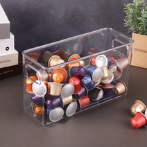 커피 캡슐 보관함 트레이 스마트 투명 오픈형 수납함, 멀티 jp1535, 1개