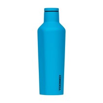 콕시클 보온 보냉 진공 텀블러 보틀 캔틴, 네온블루, 470ml