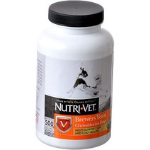 뉴트리 벳 Nutri-Vet NV 500CT 브루어스 이스트 W/마늘