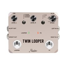 rowin mini 기타 페달 nano size dist overdrive fuzz chorus 플랜저 페이저 딜레이 덤블 부스터 bluce tremolo tube drive co, 쌍둥이 루퍼
