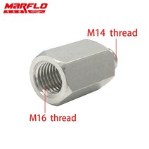 자동차광택기 Marplo M14 자동차 관리용 로터리 폴리셔 연장 샤프트 연마 액세서리 도구 오토 디테일링 백킹 플레이트 패드, [03] M14 to M16