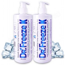 닥터프리즈케이쿨링겔 펌프형 국내산 16oz 대용량, 2개
