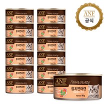 ANF 캔 고양이 간식 참치연어 95g x 12개, 단품