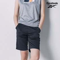 [REEBOK] NEW 리복키즈 주니어 흡한속건 5부팬츠 블랙