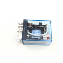 전기릴레이 범용 LY2NJ HH62P HHC68A-2Z 전자 마이크로 릴레이 LED 램프 10A 8 핀 코일 DPDT DC12V 24V AC1, 02 AC 110V