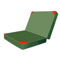 높이뛰기매트 착지매트 체조 낙법 마샬아츠 매트리스, 길이 2미터 너비 1미터 두께 0.1미터