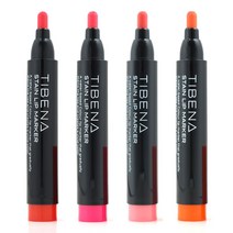 티베나 스테인 립마커 3g 립메이크업 4가지 컬러 khj543*018487660KQ, 1, 갈라레드, 본상품선택