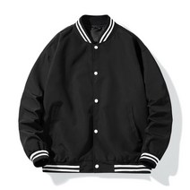 야구잠바 남자 항공점퍼 남성용 재킷 폭격기 재킷 대표팀 재킷 윈드 브레이커 오버 사이즈 힙합 아우터 대학 커플 의류 맞춤