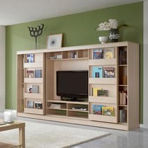 에든가구 거실 TV 책장 거실서재화 EDSS-2719 월플렉스, 화이트, 47인치-최대 가로길이 1070mm