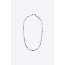 국내정품 ZARA 자라 메탈릭 비즈 네크리스