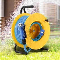 물호스릴 18m 분사기 베란다 청소 다용도 릴호스 18M 세차 테라스청소 정원용호스, 1개