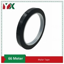 가죽쇼파 리폼 수리 천갈이 마크 멀티 컬러 마일 라 테이프 마라테이프 고온 절연 변압기 모터 커패시터 코일 랩 접착 테이프 1 개, 25mm, 66M, Black