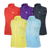 [한여름까지 시원하게] 여성 초경량 집업 바람막이 조끼 골프 등산 아웃도어 MBVW220 (95~110)