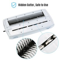 가정용파쇄기 세절기 슈레더 종이 서류 파세기 3-in-1 A4 미니 휴대용 손 종이 슈레더 가정용 수동 문서 파, 한개옵션0