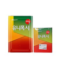 KCC 페인트 유니폭시라이닝(R) : 에폭시 바닥재 상도 무용제 셀프레벨링 공장 병원, 녹색, 1개