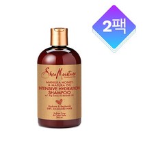 SheaMoisture 시어모이스쳐 마누카 허니 앤 마푸라 오일 샴푸 Intensive Hydration Shampoo 384ml 2팩