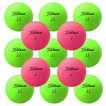 엑사티앤씨 중고 타이틀리스트V1/V1X혼합 A-급 로스트볼 총집합, A급 10알, 중고 타이틀리스트 컬러