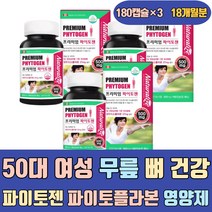 뼈 건강 파이토젠 파이토플라본 영양제 PHYTOGEN 캐나다 이소플라본 식물성 천연 보조 식품 에좋은 음식 달맞이꽃종자유