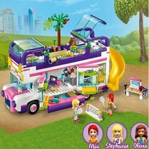 매직놀이공원입구 보트 캠핑카 미아의집 아트스쿨 재활용트럭 세일링보트 해변글램핑 워터파크 숲속캠퍼밴과요트 바다지킴이 레고 프렌즈 호환 블록, 벨의 마법의 성