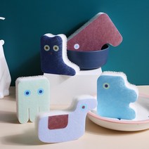 캐릭터 아크릴 수세미 5P