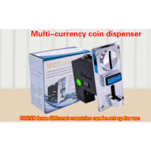 코인기 동전감지기 코인노래방 오락실 호주동전 가능, 피싱 방지 다중 통화 코인 수용기