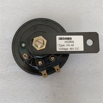 110db 12V 24V 48V 경적 전동차 트럼펫 지게차 팔레트 트럭 라우드 스피커 스태커 트위터 골프 카트 메가폰, 01 DC48V, 01 DC48V