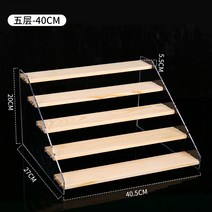 아크릴 계단식 진열대 투명 다용도 거치대, 옵션15