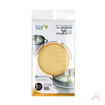 원형 실리콘찜시트 35CM 테프론메쉬 찜시트 실리콘시루밑