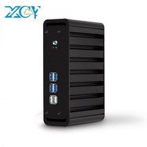 XCY-미니 Pc 인텔 코어 i3 7100U i7 7500U 윈도우즈 10 프로 리눅스 VGA HDMI USB 마이크로 팬리스 컴퓨터 Minipc Htpc 씬 클라이언트 Nuc, CHINA, 8G DDR3 512G SSD, Core i5-7200U