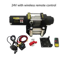 와이어윈치 수동윈치 전동윈치 견인 휴대용 윈 치 자동차 트레일러에 대 한 12v/24v 5000 lbs 합성 로프 전